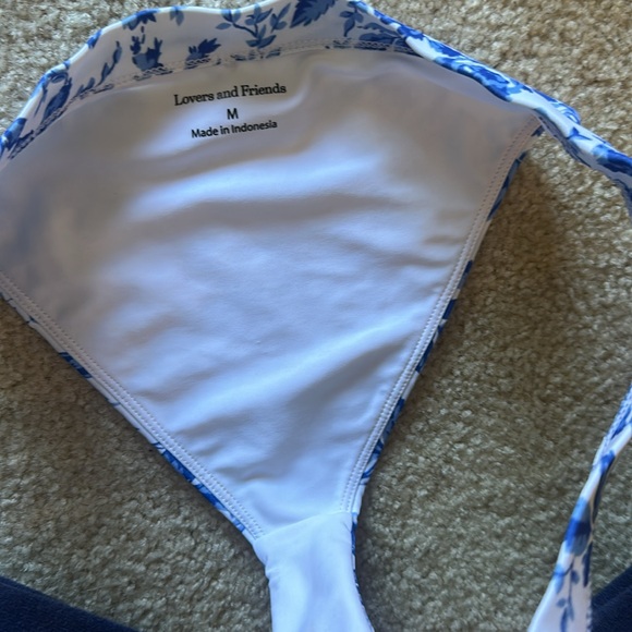 Lovers + Friends Blue Floral Bikini - Picture 4 of 4